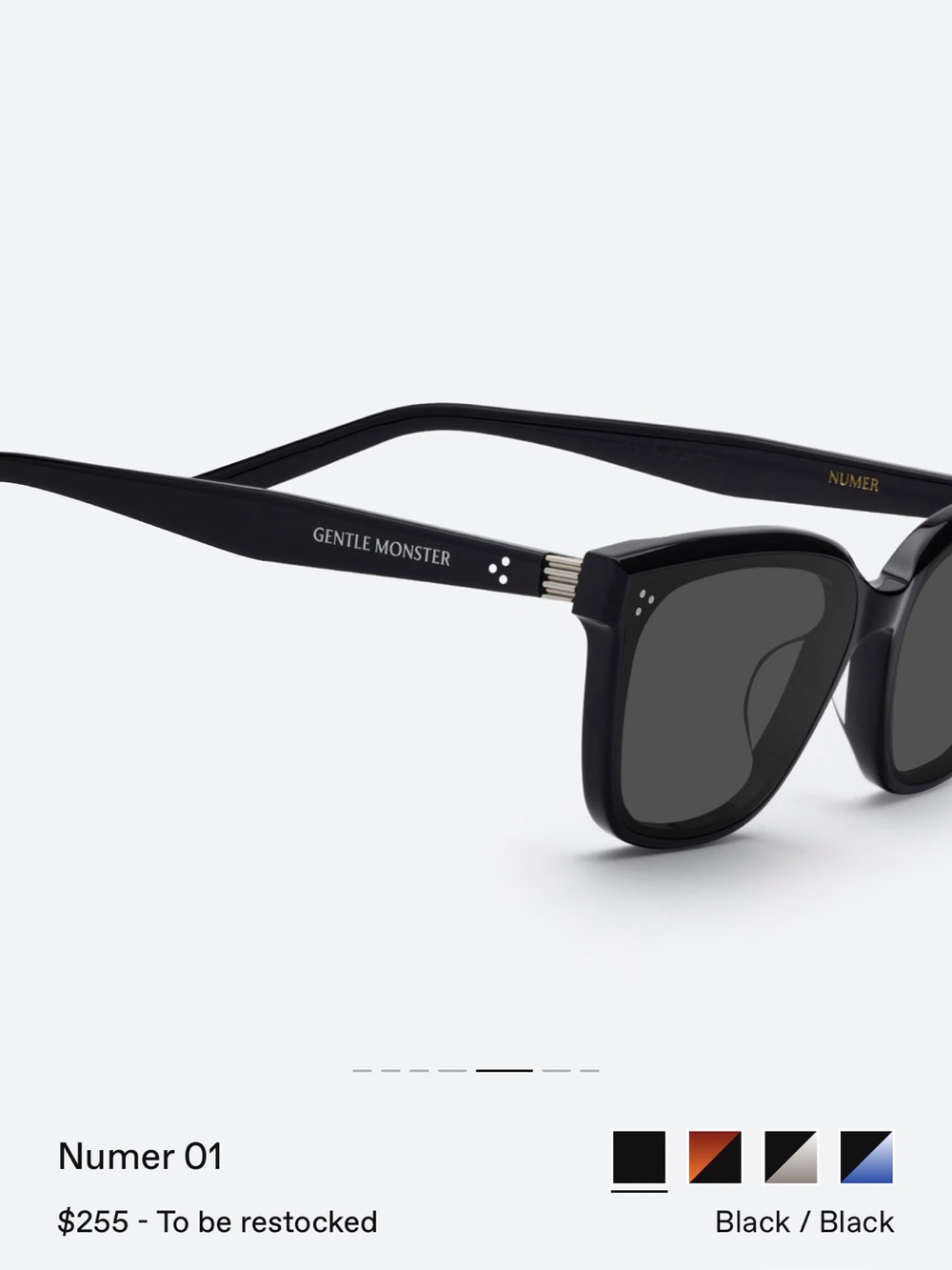 GENTLE MONSTER NUMER SUNGLASSES - Picture 5 of 14